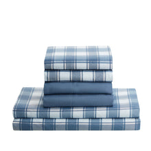 Queen  Sheets - Checkered Blue