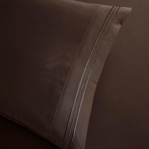 Pillowcase Bedding - Chocolate 2PACK