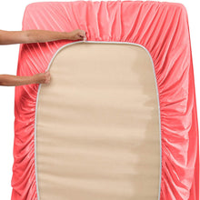 Twin Sheets - Coral Pink