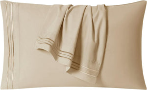 Pillowcase Bedding - Cream 2PACK