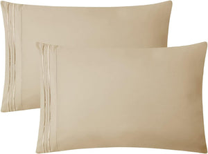 Pillowcase Bedding - Cream 2PACK