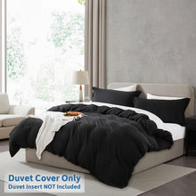 King Duvet Slip Cover - Black