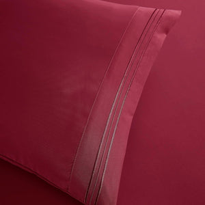 Pillowcase Bedding - Merlot 2PACK