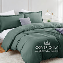Queen Duvet - Forest Green