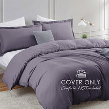 Queen Duvet - Greyish Purple