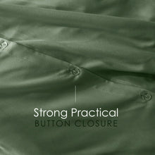 Queen Duvet - Olive Green