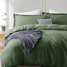 Queen Duvet - Olive Green