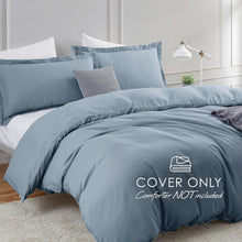 Queen Duvet - Stone Blue