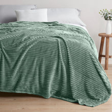 PLUSH BLANKET-Queen-Sage