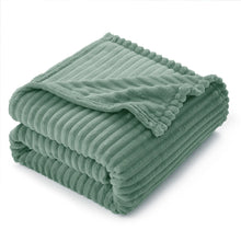 PLUSH BLANKET-Queen-Sage
