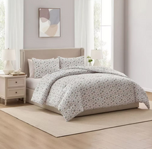 FLORAL COMFORTER SET-King-Blue Rose Duo