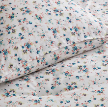 FLORAL COMFORTER SET-King-Blue Rose Duo