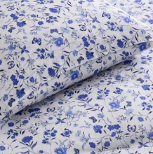 FLORAL COMFORTER SET-King-Blue