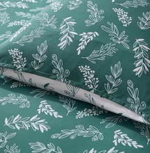 BOTANICAL COMFORTER SET-Queen-Olive Green