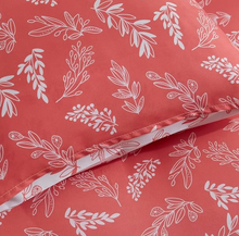 BOTANICAL COMFORTER SET-Queen-Pink