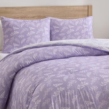 BOTANICAL COMFORTER SET -Queen- Lavender