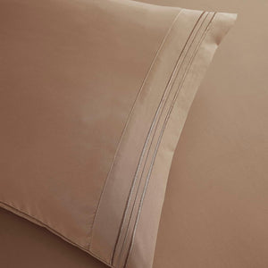 Pillowcase Bedding - Taupe 2PACK