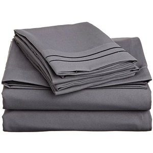 Bedsheet Set- Charcoal