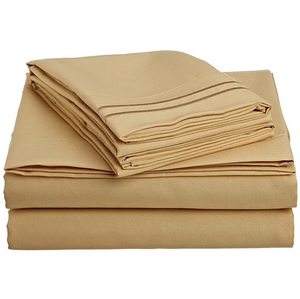 Bedsheet set- Gold